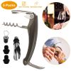 5-Piece Wine Opener and Bottle Accessory Set.