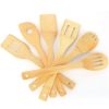 6-Piece Bamboo Cooking Utensil Set for Nonstick Cookware.