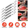 5-Piece Stainless Steel Watermelon Cutter and Fork Set.
