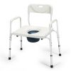 3-in-1 Heavy-Duty Commode Chair with Removable Bucket and Adjustable Height