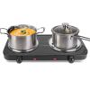 2000W Portable Double Coil Hot Plate with 5 Heat Settings.