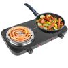 2000W Portable Double Coil Hot Plate with 5 Heat Settings.
