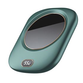 USB Electric Mug Warmer with Auto Shutoff and 3 Heat Settings (Option: Green)
