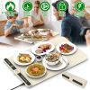 Roll-Up Silicone Food Warming Mat with 9 Heat Levels and Timer