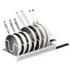 Pull-Out Pots and Pans Organizer with 8 Adjustable Dividers