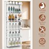 6 Tier Over The Door Pantry Organizer Carbon Steel Rack