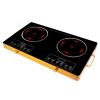 7000W Portable Double Ceramic Cooktop with Timer and 11 Power Levels