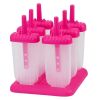 6-Piece Reusable Popsicle Mold Set for Homemade Frozen Treats