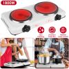 l1800W Portable Dual Infrared Hot Plate with Stepless Heat Control