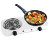 2000W Portable Double Coil Hot Plate with 5 Heat Settings.