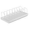 Pull-Out Pots and Pans Organizer with 8 Adjustable Dividers