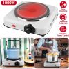 1000W Portable Infrared Hot Plate with Stepless Heat Control