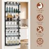 6 Tier Over The Door Pantry Organizer Carbon Steel Rack