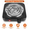 1000W Portable Coil Hot Plate with 5 Heat Settings