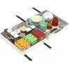 2-Piece Pull-Out Cabinet Organizer with Sliding Steel Drawers