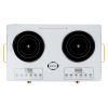 7000W Portable Double Ceramic Cooktop with Timer and 11 Power Levels
