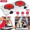 l1800W Portable Dual Infrared Hot Plate with Stepless Heat Control