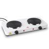 2000W Portable Double Electric Hot Plate with 5 Heat Settings
