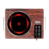 3500W Portable Ceramic Cooktop with Timer and 12 Heat Levels