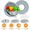 Stainless Steel Mixing Bowl Set with Lid, Graters and Colander