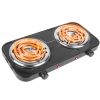 2000W Portable Double Coil Hot Plate with 5 Heat Settings.