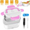 1L Portable Electric Lunch Box with Removable Compartments