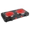 l1800W Portable Dual Infrared Hot Plate with Stepless Heat Control
