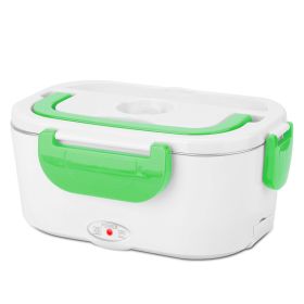 1L Portable Electric Lunch Box with Removable Compartments (Option: Green)