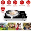 3500W Portable Ceramic Cooktop with Timer and 12 Heat Levels