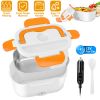 1L Portable Electric Lunch Box with Removable Compartments