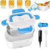 1L Portable Electric Lunch Box with Removable Compartments