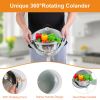 Stainless Steel Mixing Bowl Set with Lid, Graters and Colander
