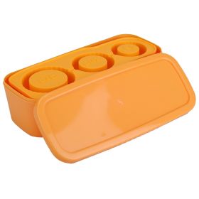Silicone Ice Cube Tray for Stanley Cups (Option: Orange)