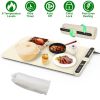 Roll-Up Silicone Food Warming Mat with 9 Heat Levels and Timer