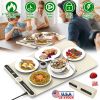Roll-Up Silicone Food Warming Mat with 9 Heat Levels and Timer