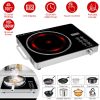 3500W Portable Ceramic Cooktop with Timer and 12 Heat Levels