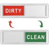 2-Pack Dishwasher Clean Dirty Magnetic Indicator Signs.