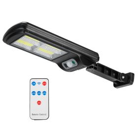 100 LED Solar Motion Sensor Wall Light with 3 Modes and IP65 Waterproof Design. (Wattage: 300W)