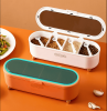 Kitchen Seasoning Jar Set with Sealed Salt and Spice Storage Containers.