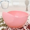 Multi-Functional Kitchen Washing Basket with Drain Basin for Rice, Fruits and Vegetables.