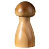 Mushroom Shaped Pepper Grinder Wooden Kitchen Grinding Tool