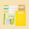 8-Piece Kids Kitchen Knife Set with Cutting Board and Peeler.