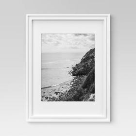 11"x14" Matted to 8"x10" Traditional Value Picture Frame (Color: White)
