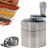 Herb Grinder Spice Herbal Metal Crusher Handle Hand Muller