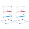 Ladder Ball Toss Game Set with 6 Balls, Scoreboard and Carry Bag
