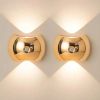 USB Rechargeable LED Wall Sconce with Motion Sensor and 3 Color Modes