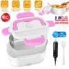 1L Portable Electric Lunch Box with Removable Compartments