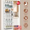 6 Tier Over The Door Pantry Organizer Carbon Steel Rack