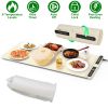 Roll-Up Silicone Food Warming Mat with 9 Heat Levels and Timer
