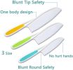 8-Piece Kids Kitchen Knife Set with Cutting Board and Peeler.